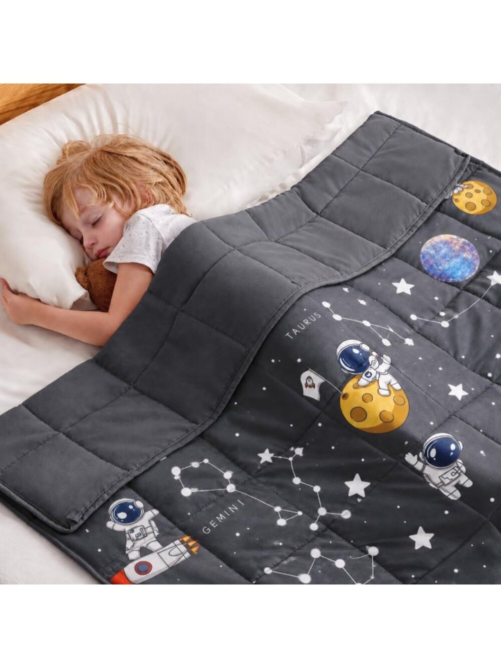 Cozy 5lb Weighted Blanket 40"x60" | Breathable Soft Cooling Heavy Throw